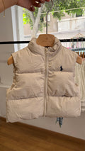 Puffer vest - Beige
