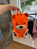 Baby Tiger 3D Donut Backpack -Orange