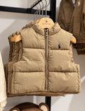 Puffer Vest - Warm Taupe