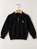 Classic Quarter-Zip Knit Pullover
