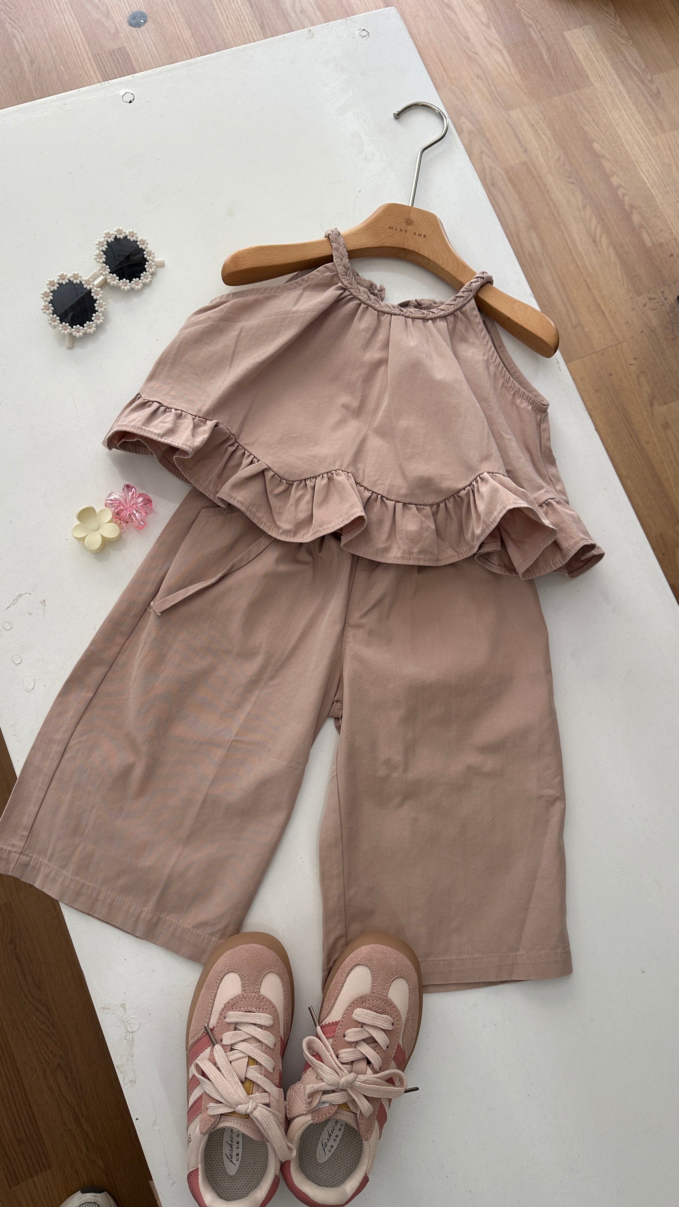 2-Piece Linen-Blend Set
